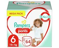 Pampers Premium Protection Pants Maat 6 - 64 Luierbroekjes - Maandbox