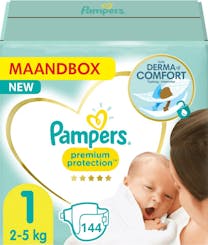 Pampers Premium Protection Maat 1 - 144 Luiers Maandbox