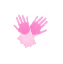 Haustier-Haarbürste Handschuh Rosa