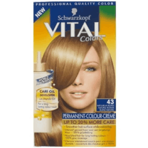 Schwarzkopf Vital Colors Haarverf Natuurlijk Blond 43 