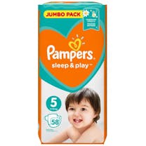 Pampers Sleep & Play Maat 5 - 58 Luiers 