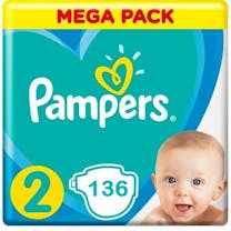 Pampers Active New Baby Luiers Maat 2 - 136 Luiers