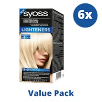  Syoss Colors 13-0 Ultra Plus Lightener 6 Stuks - Voordeelverpakking