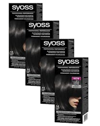  Syoss Colors Baseline 1-1 Zwart 4 Stuks - Voordeelverpakking