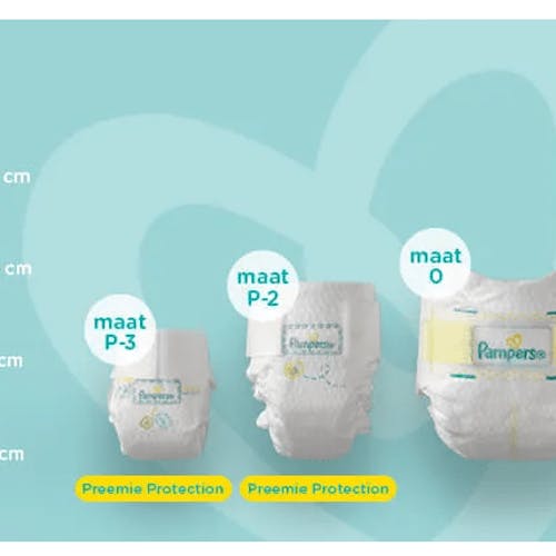 omvatten stijl Sluiting Pampers Preemie Protection Maat P3 - 256 Luiers ( Let op! voor vroeg  geboren baby's) | Onlineluiers.com
